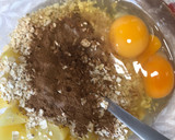 Foto del paso 3 de la receta: Muffins saludables de plátano y manzana