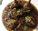 A picture of step 14 of Bharwan baingan (Stuffed Brinjal).