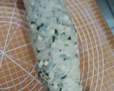 Foto langkah ke 4 dari resep Roti bayam keju/spinach cheese bread.