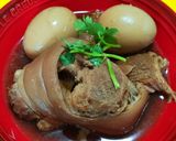 รูปขั้นตอนการทำที่ 5 ของ ขาหมูพะโล้ (ใช้หม้อตุ๋นไร้ไฟฟ้า)