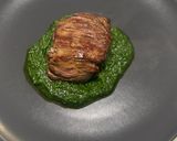 Foto del passaggio 2 della ricetta Cubetto di bavetta al burro su pesto di senape