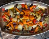 Mariniertes Ofengemüse Rezeptschritt 2 Foto
