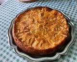 Une image de l'étape 18 de Gâteau fondant aux pommes, abricots, citron et vanille.