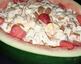 A picture of step 4 of Creamy fruit salad 😋😋.