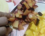 A picture of step 2 of Mix fruit chaat.