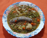 Foto del paso 5 de la receta: Lentejas con butifarra catalana y verduras