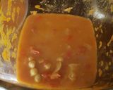 A picture of step 5 of Simple chickpea, red pepper and cumin soup.