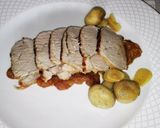 Foto del paso 3 de la receta Solomillo con crema de manzana