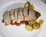 Foto del paso 3 de la receta: Solomillo con crema de manzana