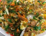 Foto langkah ke 2 dari resep Dumpling isi sayuran dan daging.
