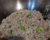 Foto langkah ke 3 dari resep Nasi goreng pete ikan asin.