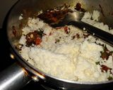 A picture of step 5 of Paneer Bhurji.