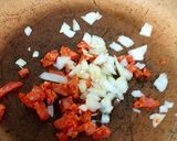 A picture of step 1 of My Breakfast Chorizo Onion & Cheese Omelette.