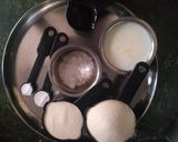 A picture of step 1 of Garlic Semolina Rusk.