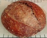 Foto langkah ke 21 dari resep Choco Swirl Sourdough Bread (Open Bake Method).