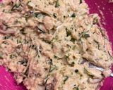 Cukkini tócsni recept fázis 4 fotója