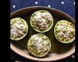 Une image de l'étape 3 de Courgettes rondes farcies façon pesto et parmesan.