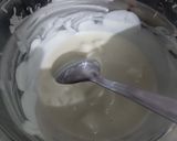 A picture of step 4 of Oats chocolate burfi.