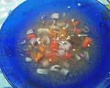 Foto langkah ke 2 dari resep Cacapan asam / cocolan ikan asin, telur rebus dll.