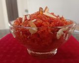 A picture of step 6 of Gajar Halwa.