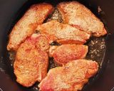 Sörszaftos sertéscomb krupligombóccal recept fázis 1 fotója