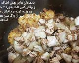عکس مرحله 2 از دستور دمی بادمجون و مرغ🍆🍗🍚