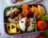 Foto langkah ke 7 dari resep Bento Nasi Minion Tahu Tempe, unik sederhana.