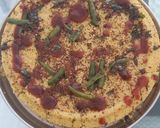 A picture of step 4 of Chilli spicy dhoka.