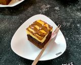 Foto langkah ke 10 dari resep Choco Cheese Brownies.