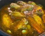 Foto del paso 2 de la receta: Arroz de alitas de pollo súper fácil y rápido