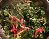 A picture of step 3 of Spinach & Butternut.
