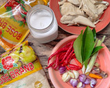 Foto langkah ke 1 dari resep Abon Ayam Pedas Homemade.