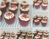 Foto langkah ke 4 dari resep Red Velvet Cupcake with Creamcheese Frosting.