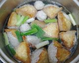 Foto langkah ke 3 dari resep Bakso tahu lohua/bakso bihun.