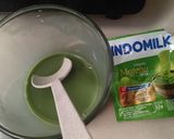 Foto langkah ke 1 dari resep Matcha Creamy Latte Gula Aren.