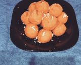 A picture of step 11 of Motichoor Ladoo.