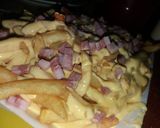 Foto del paso 2 de la receta: Papas fritas con salsa cheddar y panceta