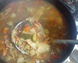 Foto del paso 5 de la receta: Sopa de Verduras, Lentejas y Láminas de Lasaña