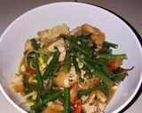 Foto langkah ke 8 dari resep Tumis tatukang (toge tahu kacang panjang) simple.