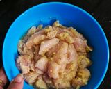 A picture of step 2 of Chicken Malai Kabab.