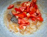 A picture of step 7 of Ambur chicken biryani.