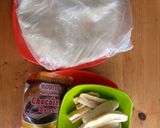 Foto langkah ke 1 dari resep Lumpia Pisang Coklat.