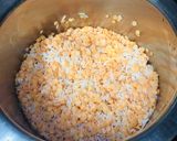 A picture of step 1 of Hyderabadi Khichadi.