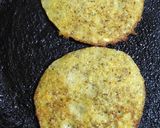 A picture of step 4 of Moong Dal Chilla (Pancake).