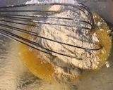 Une image de l'étape 8 de Tarte aux coings,vanille et amandes (pâte brisée aux coings et lait).