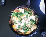 A picture of step 6 of Breakfast hash.