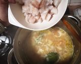 Ír Seafood Chowder recept fázis 5 fotója