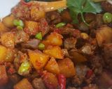 Foto langkah ke 9 dari resep Sambal ati ampela kentang dan pete.