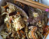 Foto del paso 5 de la receta: Chow fan de carne con huevo