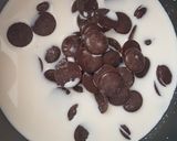 Une image de l'étape 1 de Gâteau au chocolat sans beurre.
